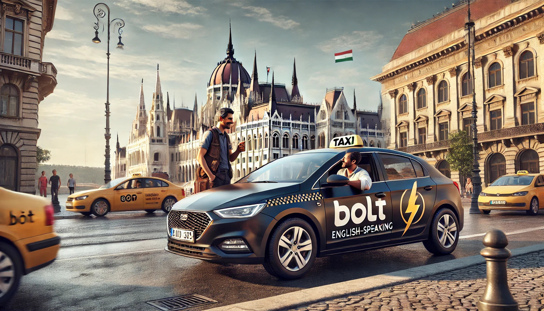 Taxis anglophones à Budapest